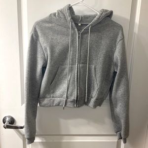 Gray Zip Up Jacket 🧥 Size:Small